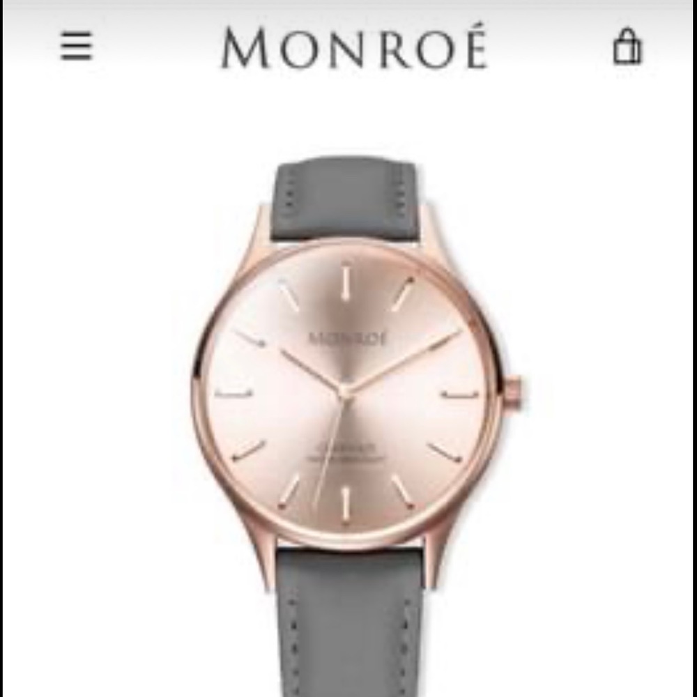 Brand New rose gold Monroe Watch